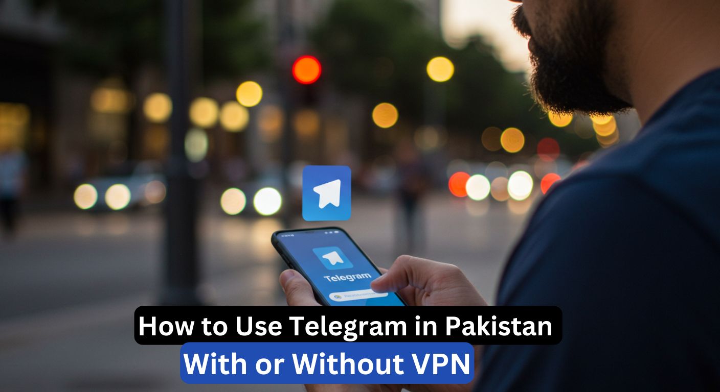 How to Use Telegram in Pakistan With or Without VPN